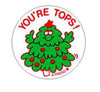 Retro Scratch & Sniff Stickers | You're Tops!, Pine