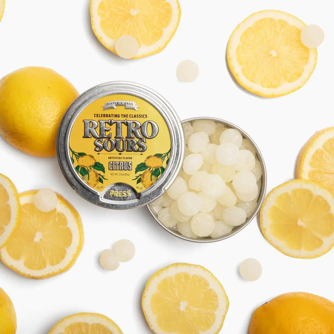 Retro Sours 2.12 oz. Tin Retro Sours 2.12 oz. Tin