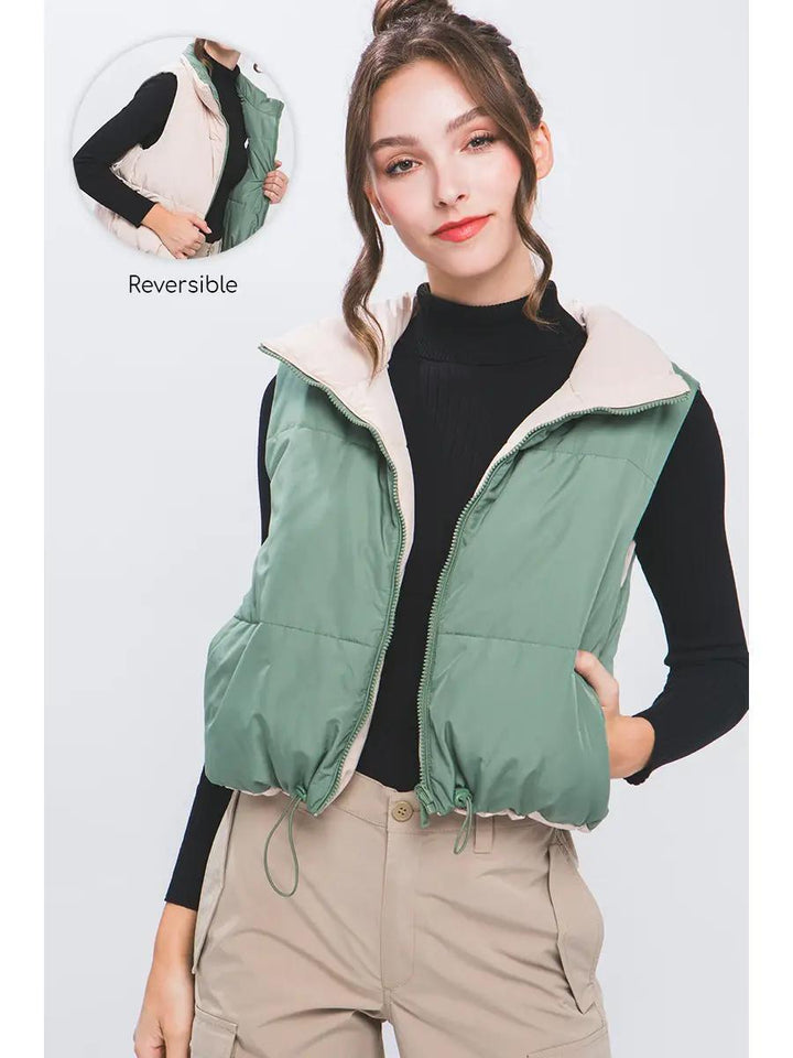 Reversible Puffer Vest