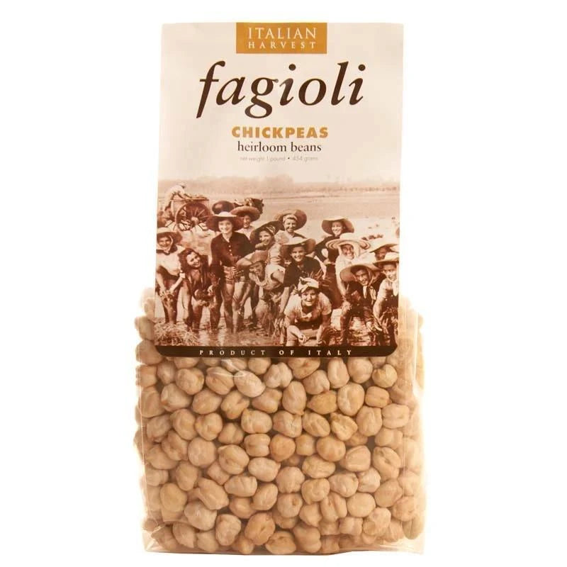 Riso Carena, "Le Mondine" Chick Peas, Dry, 1 lb Riso Carena, "Le Mondine" Chick Peas, Dry, 1 lb