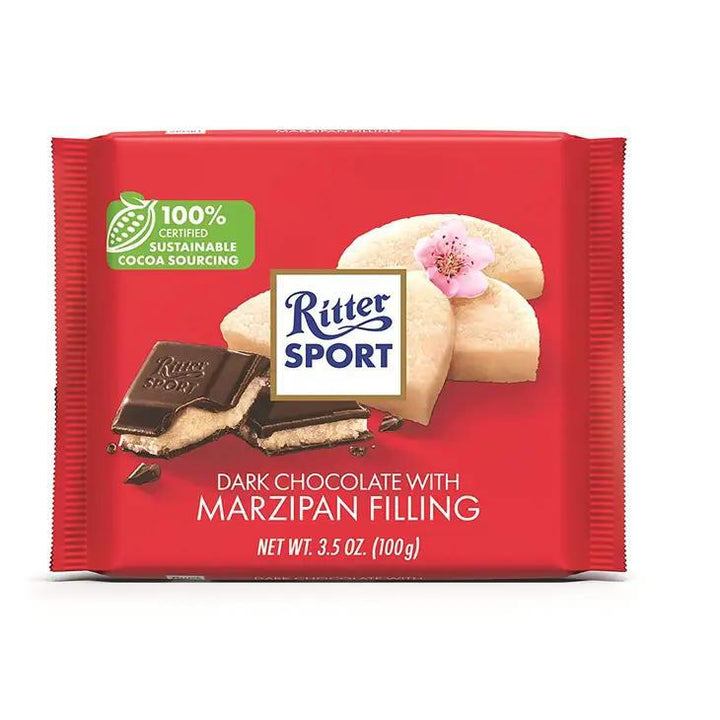 Ritter Sport Dark Chocolate Marzipan Ritter Sport Dark Chocolate Marzipan