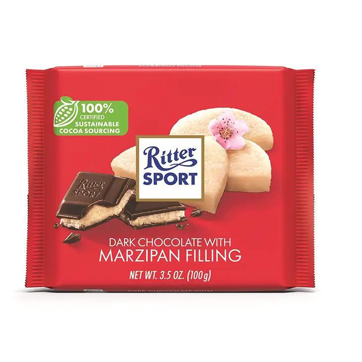 Ritter Sport Dark Chocolate Marzipan Ritter Sport Dark Chocolate Marzipan