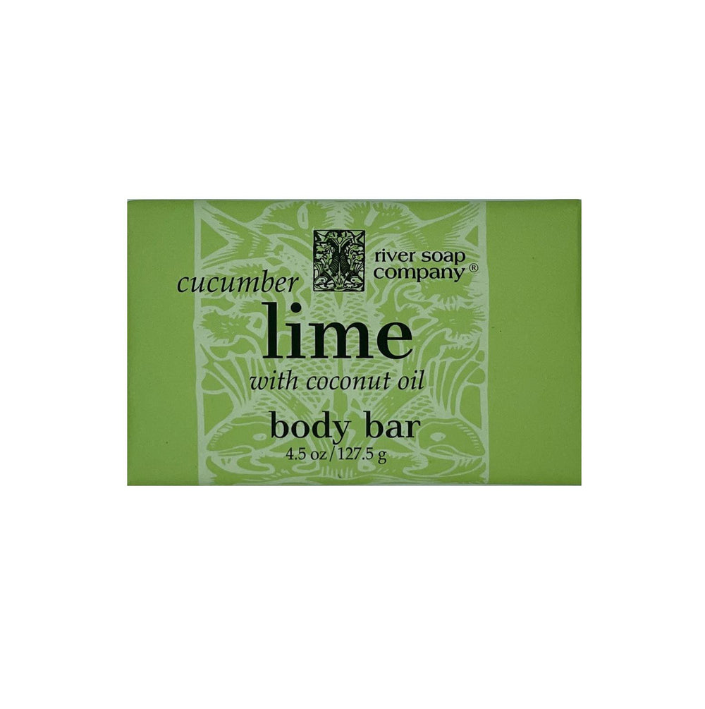 River Soap Company French Milled Soap | Cucumber Lime River Soap Company French Milled Soap | Cucumber Lime