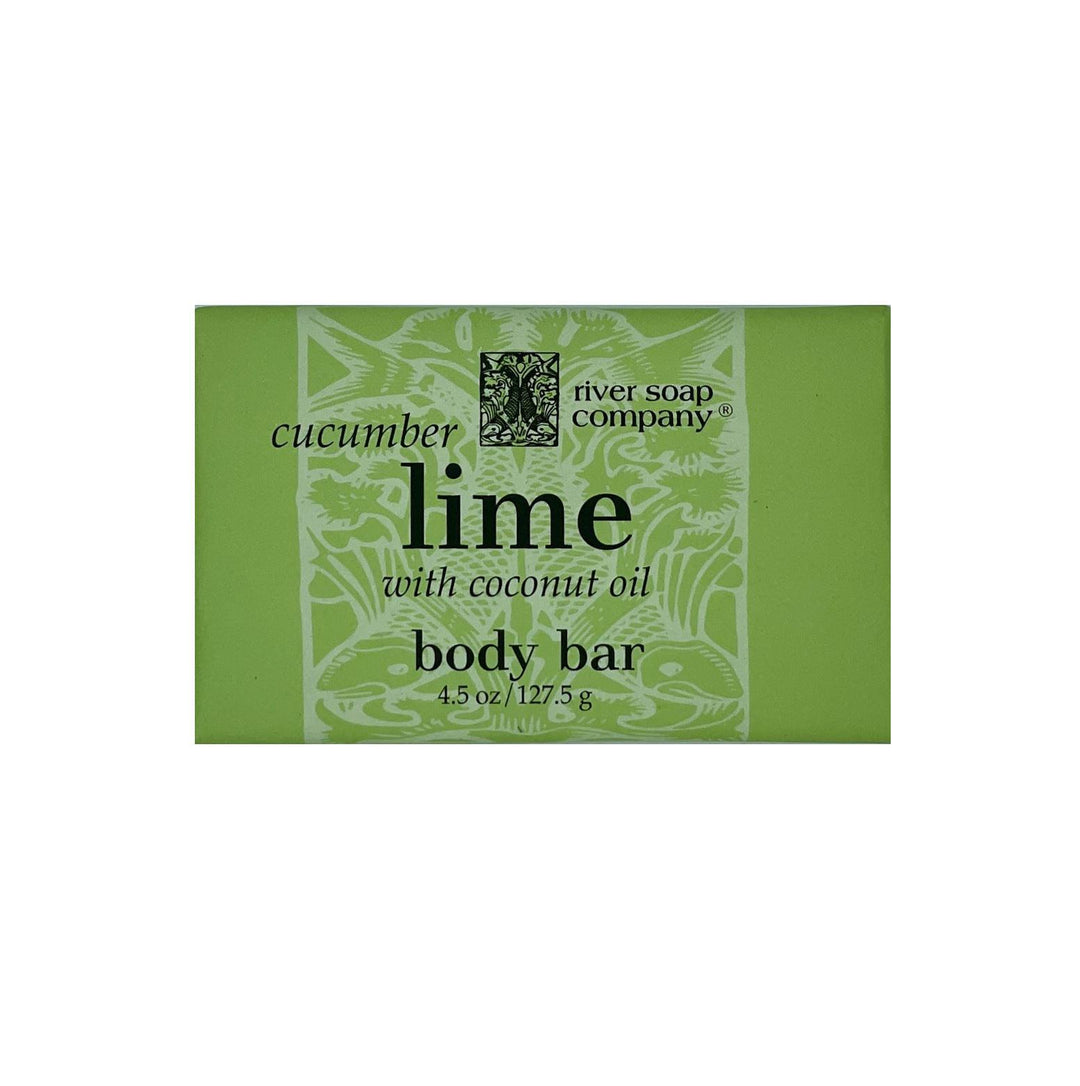 River Soap Company French Milled Soap | Cucumber Lime River Soap Company French Milled Soap | Cucumber Lime
