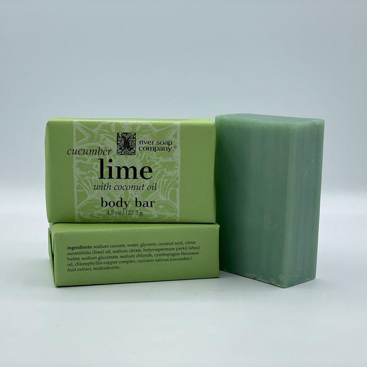 River Soap Company French Milled Soap | Cucumber Lime River Soap Company French Milled Soap | Cucumber Lime