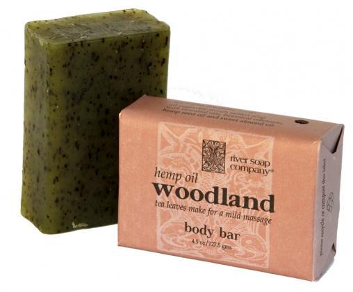River Soap Company French Milled Soap | Hemp Oil Woodland River Soap Company French Milled Soap | Hemp Oil Woodland