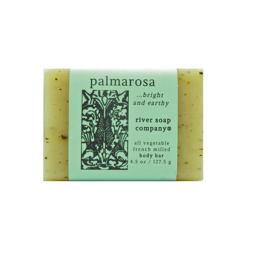 River Soap Company French Milled Soap | Palmarosa River Soap Company French Milled Soap | Palmarosa