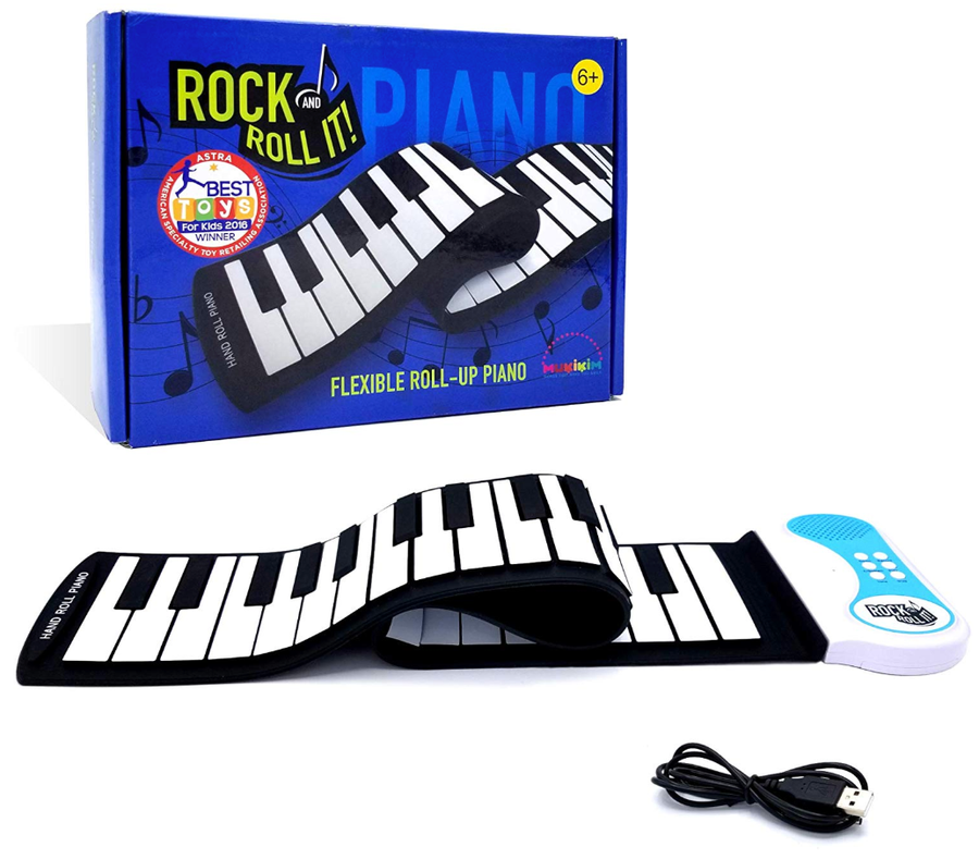 Rock And Roll It - Flexable Roll Up Piano Rock And Roll It - Flexable Roll Up Piano