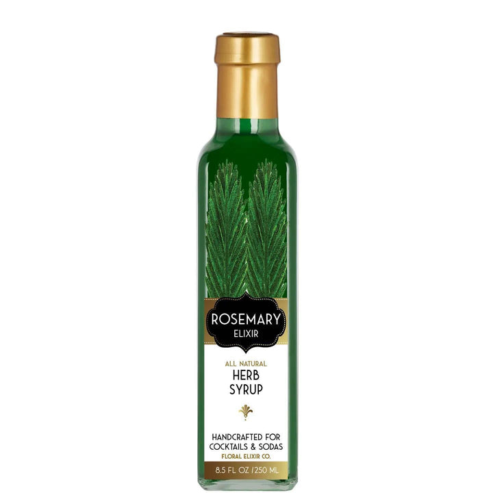 Herbal Elixir Syrups for Cocktails & Soda Rosemary Herbal Elixir Syrups for Cocktails & Soda