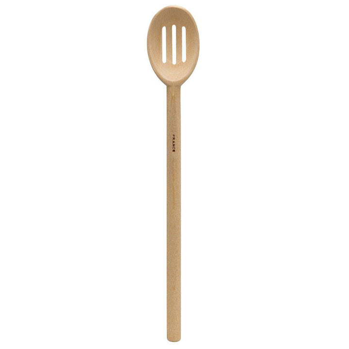 French Beechwood Slotted Spoon Round French Beechwood Slotted Spoon