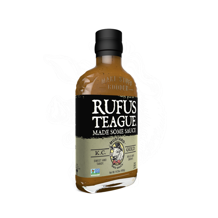 Rufus Teague BBQ Sauce | KC Gold Mustard BBQ Sauce Rufus Teague BBQ Sauce | KC Gold Mustard BBQ Sauce