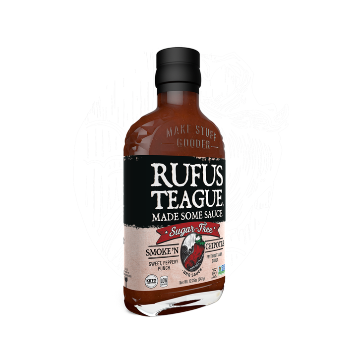 Rufus Teague BBQ Sauce | Smoke'N Chipotle |Sugar Free Rufus Teague BBQ Sauce | Smoke'N Chipotle |Sugar Free