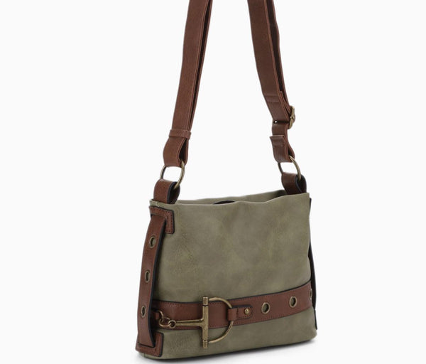 Liz Soto Handbags | Anna Crossbody Bag Sage