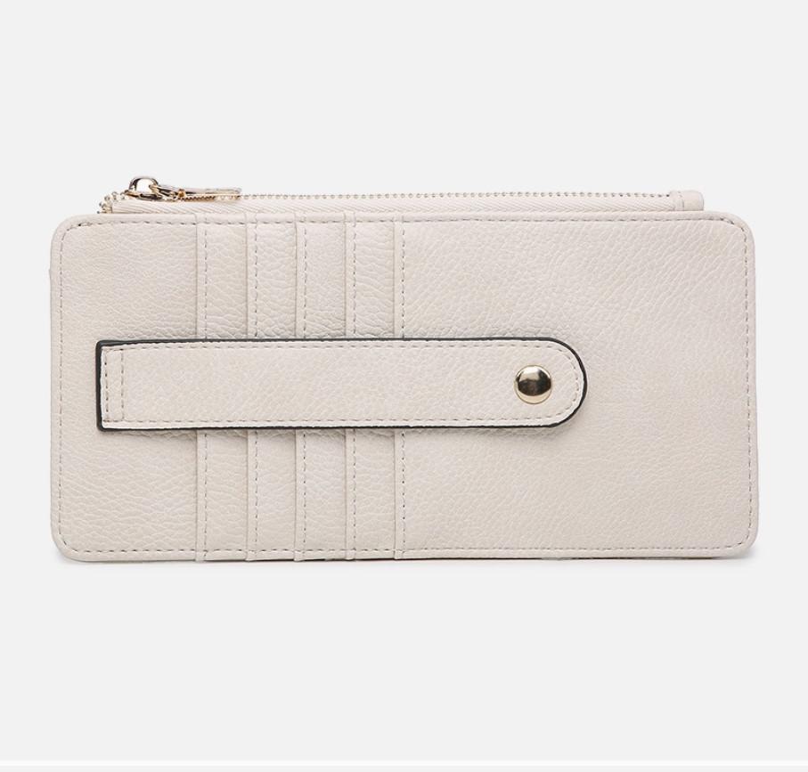 Saige Slim Card Holder Wallet | Cotton