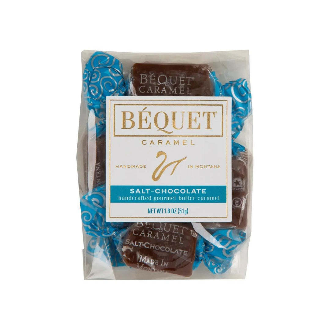 Béquet Gourmet Caramels Salt Chocolate 1.8 oz. Béquet Gourmet Caramels