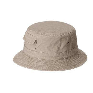 Lure Pigment Dyed Cargo Bucket Hat Sand