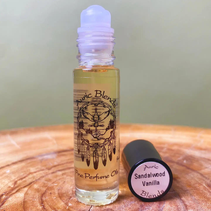 Auric Blends Roll-On Perfume Oil Sandlewood Vanilla