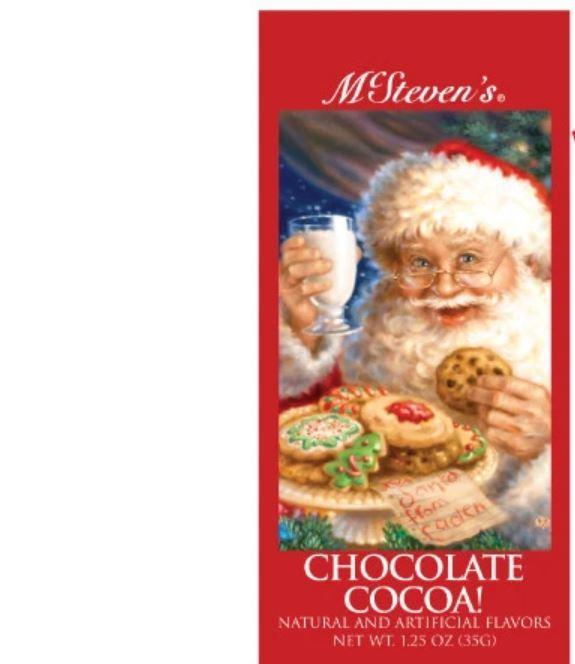 Santa Chocolate Hot Cocoa -Single Serve Santa Chocolate Hot Cocoa -Single Serve