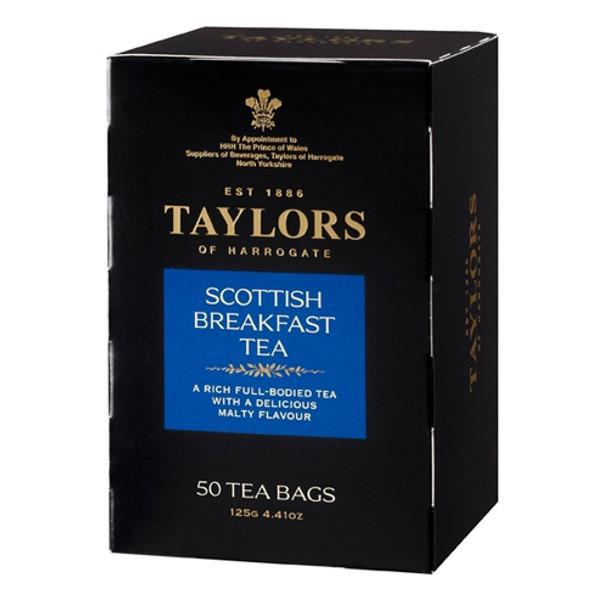 Taylor's Tea Tagged Bags Scottish Breakfast