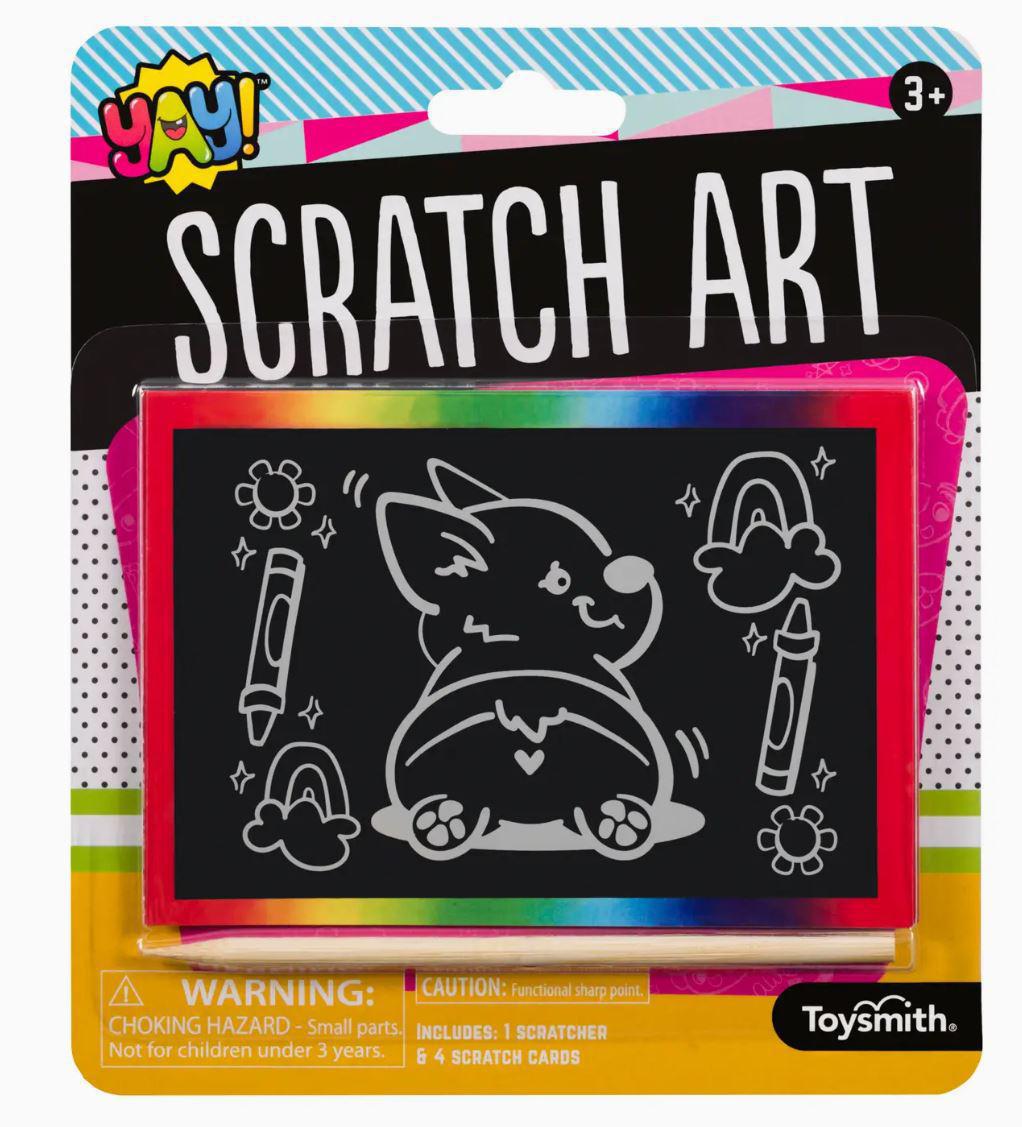 Scratch Art, Reveal the Four Different Designs