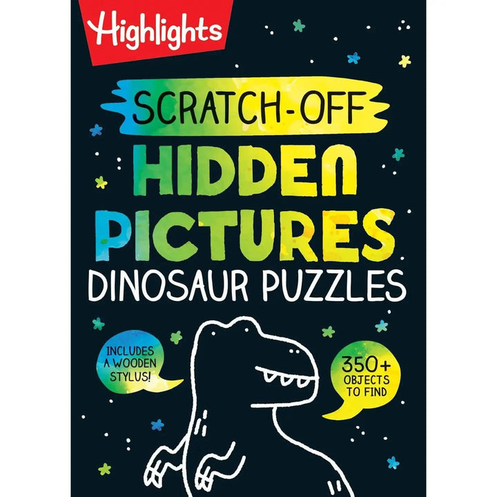 Highlights for Children Scratch-Off Hidden Pictures Dinosaur Puzzles Highlights for Children
