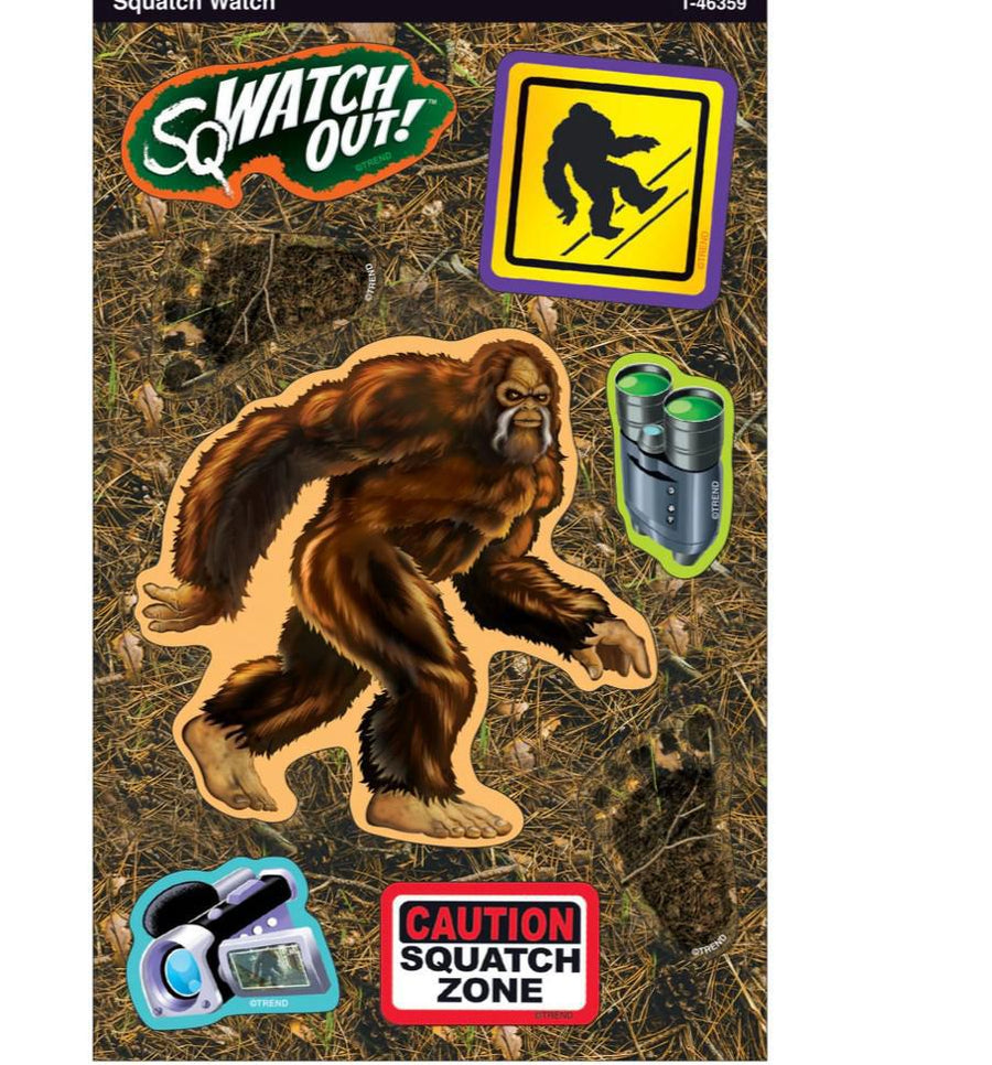 Scratch & Sniff Stickers | Squatch Big Foot