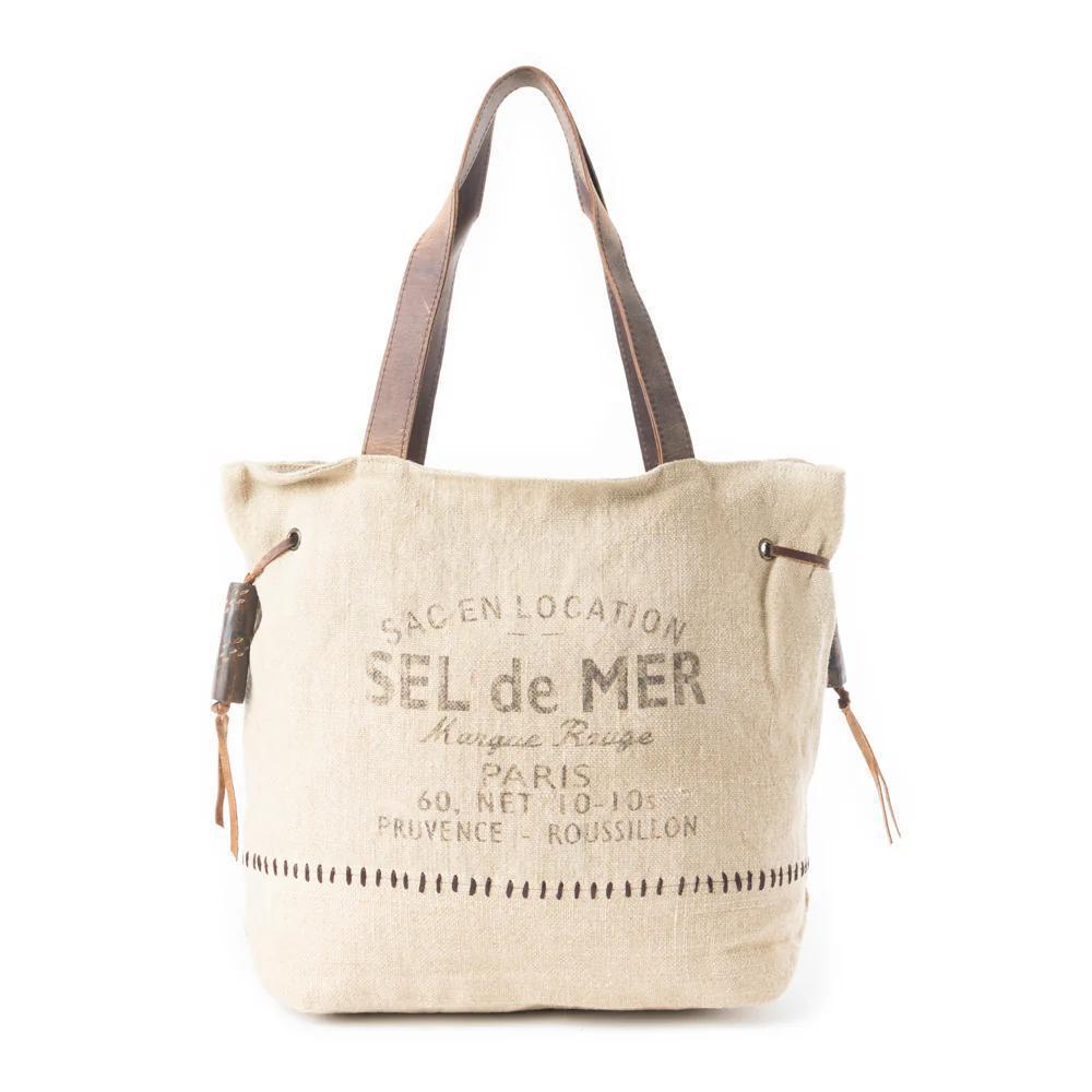 Sel de Mer Gathered Strap Tote Bag Sel de Mer Gathered Strap Tote Bag