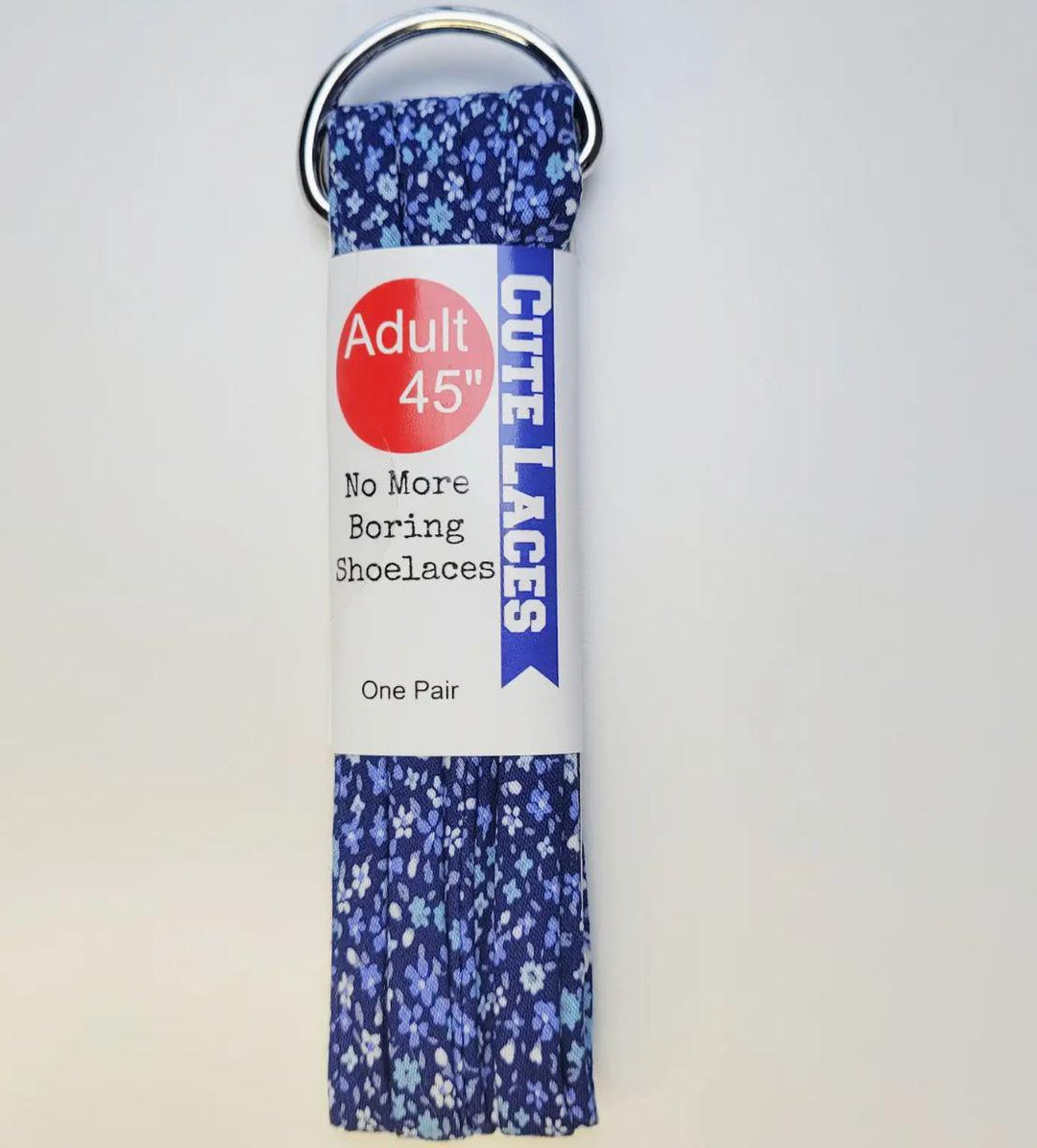Shoelaces | Blue Tiny Flowers