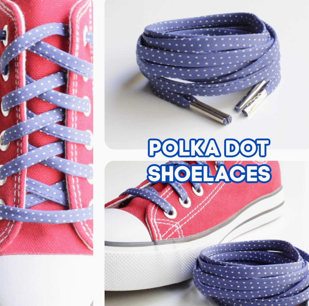 Shoelaces | Blue & White