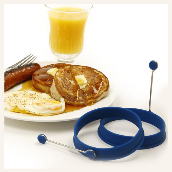 Silicone Egg /  Pancake Rings Set of 2