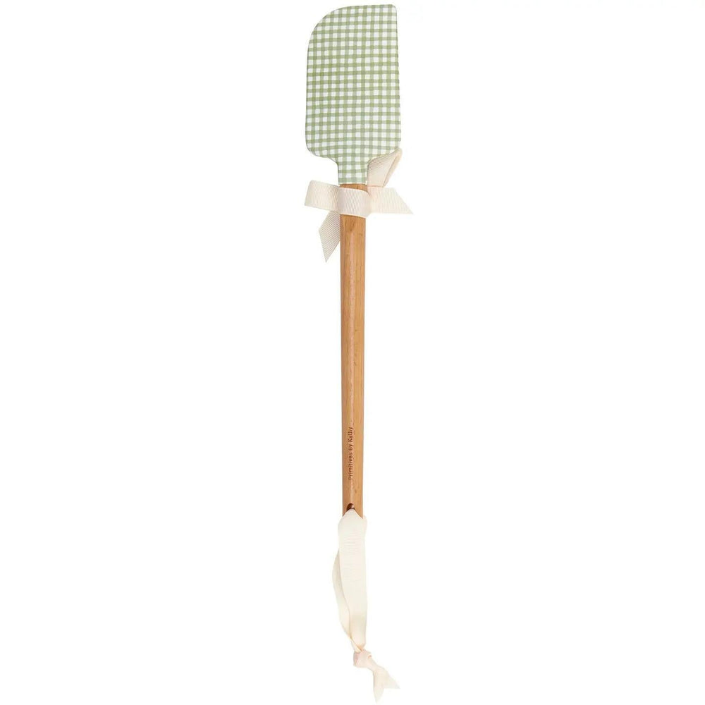 Silicone Spatula | Green Floral Silicone Spatula | Green Floral