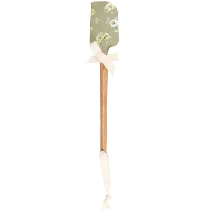 Silicone Spatula | Green Floral Silicone Spatula | Green Floral