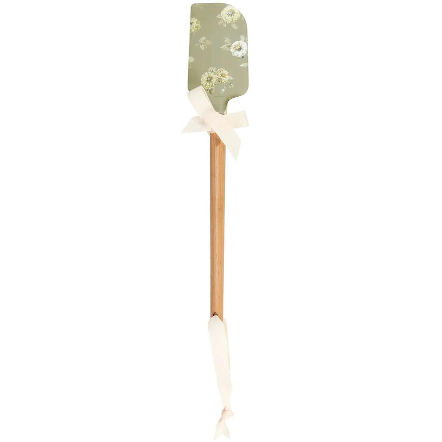 Silicone Spatula | Green Floral Silicone Spatula | Green Floral