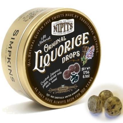 Simpkins Nipits Original Liquorice Drops