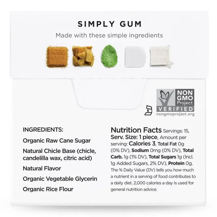 Simply Gum | Spearmint Simply Gum | Spearmint