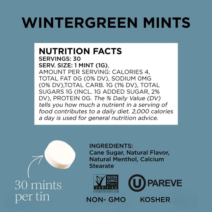 Simply Mints | Wintergreen Simply Mints | Wintergreen