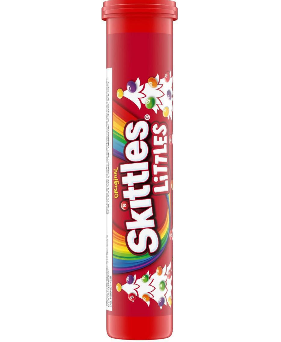 Skittles Littles Holiday Christmas Candy Tube Skittles Littles Holiday Christmas Candy Tube