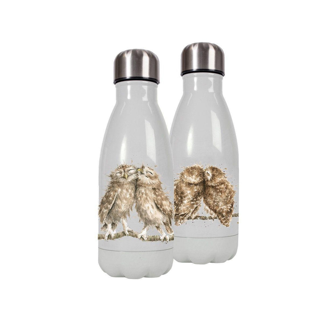 Wrendale Water Bottle | Birds of a Feather Owl Small  8.8oz