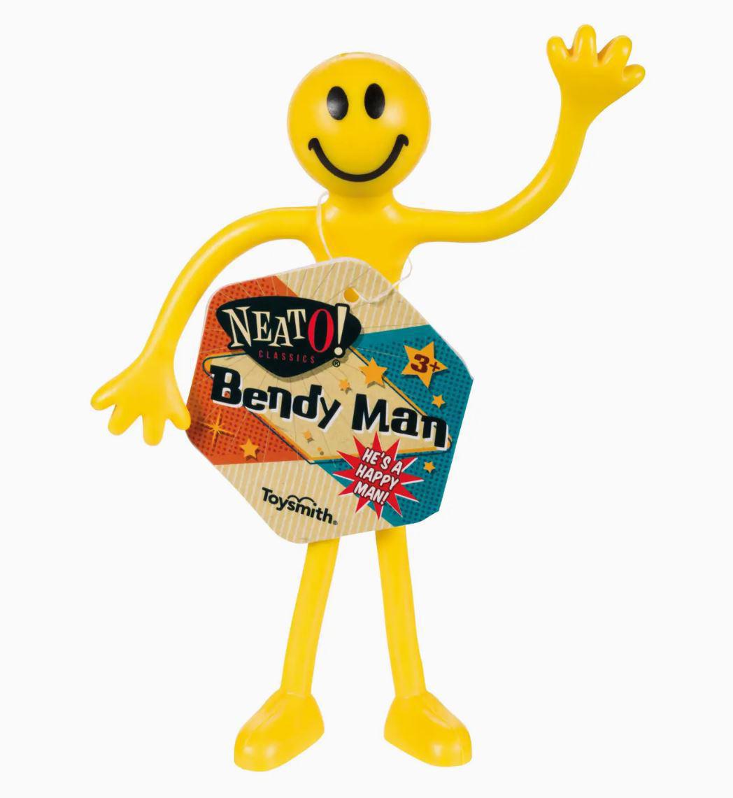 Smiley Bendy Man Toy