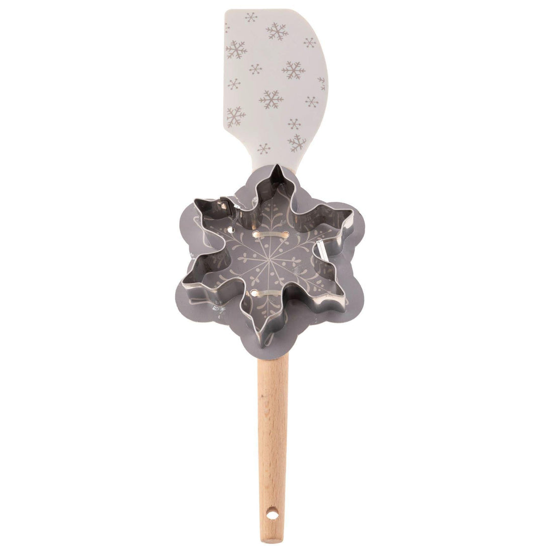 Spatula Cookie Cutter Set Snowflake