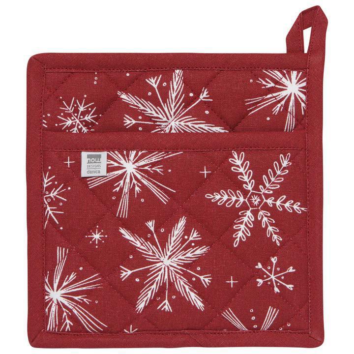 Snowflakes Kitchen Potholder