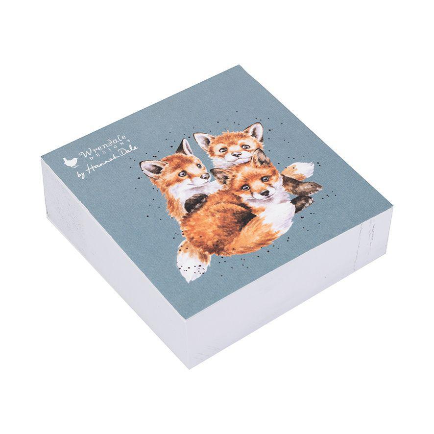 Wrendale Sticky Notes Snug as a Cub Fox Wrendale Sticky Notes