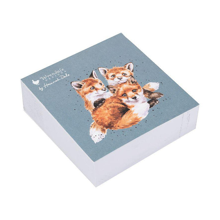 Wrendale Sticky Notes Snug as a Cub Fox Wrendale Sticky Notes