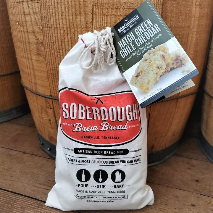 SOBERDOUGH Artisan Brew Bread Mix | Hatch Green Chile SOBERDOUGH Artisan Brew Bread Mix | Hatch Green Chile