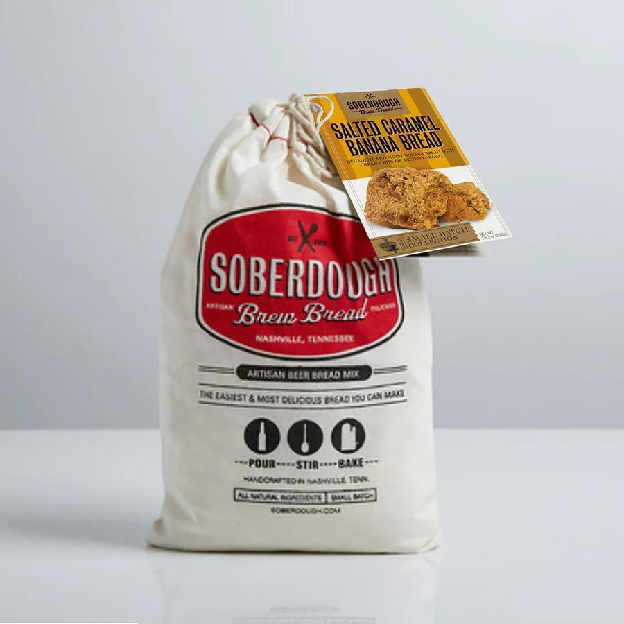 SOBERDOUGH Artisan Brew Bread Mix | Salted Caramel Banana SOBERDOUGH Artisan Brew Bread Mix | Salted Caramel Banana
