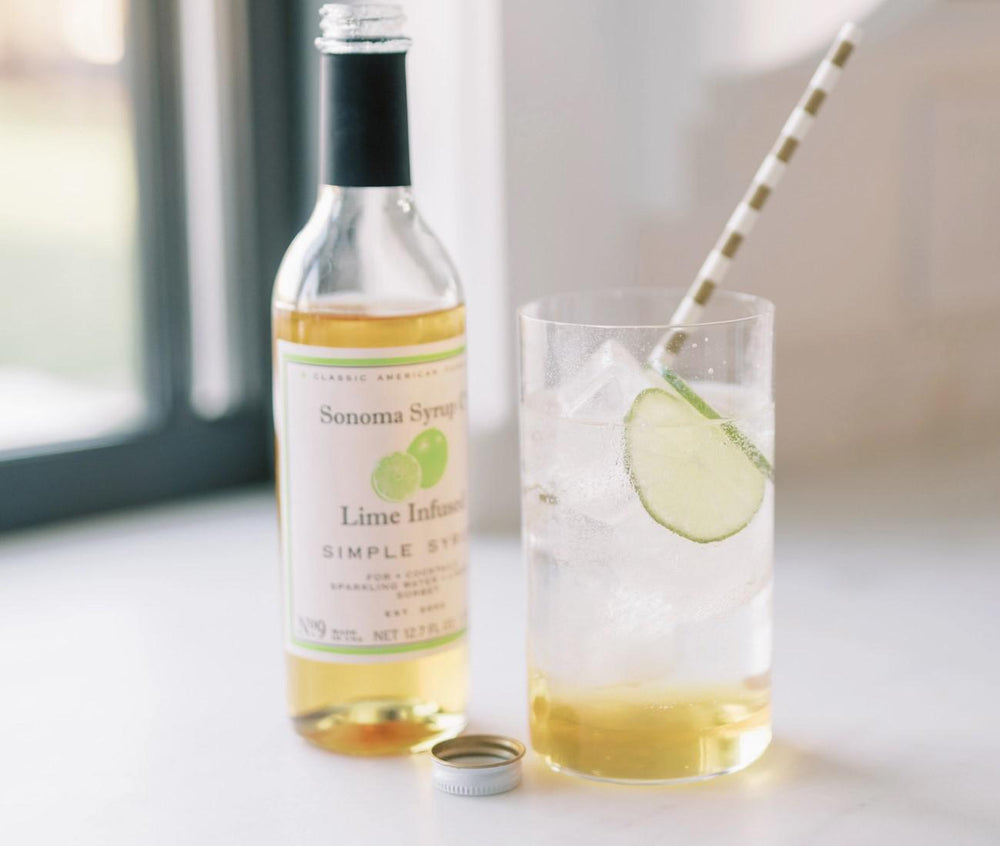 Sonoma Syrup | Lime Infused Simple Syrup Sonoma Syrup | Lime Infused Simple Syrup