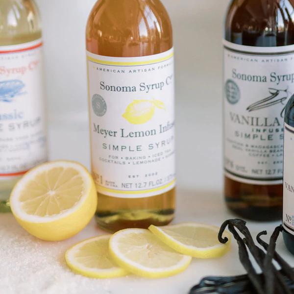 Sonoma Syrup | Meyer Lemon Infused Simple Syrup Sonoma Syrup | Meyer Lemon Infused Simple Syrup