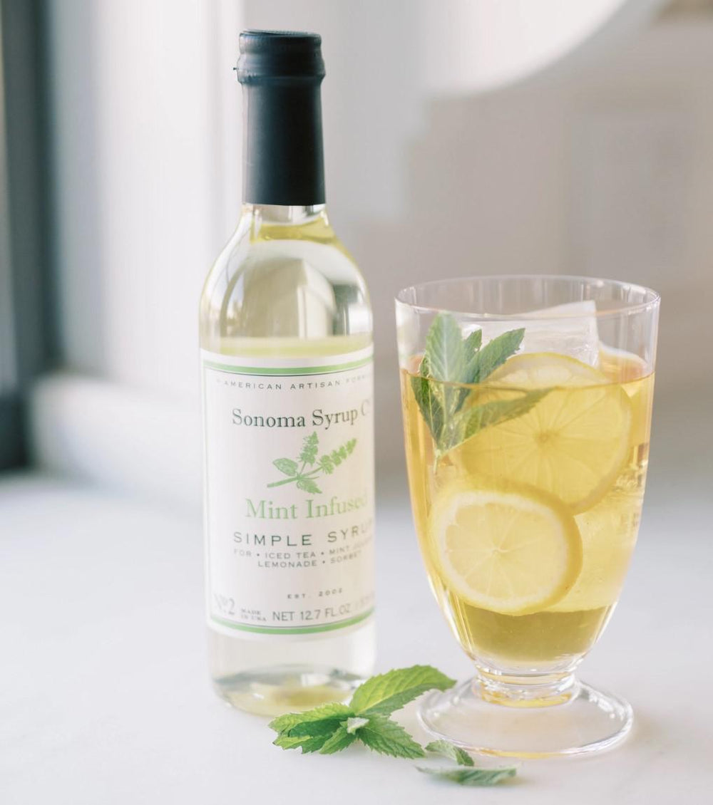 Sonoma Syrup | Mint Infused Simple Syrup Sonoma Syrup | Mint Infused Simple Syrup