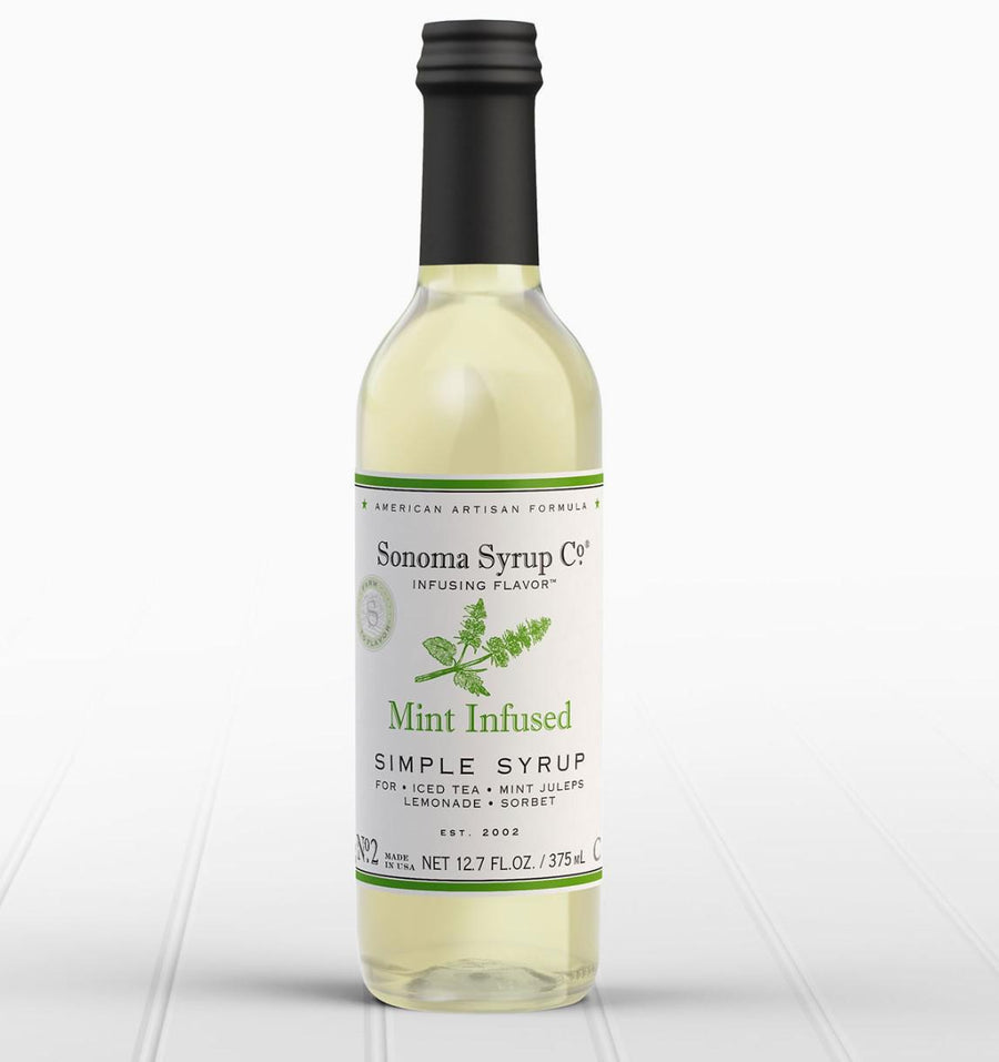 Sonoma Syrup | Mint Infused Simple Syrup Sonoma Syrup | Mint Infused Simple Syrup