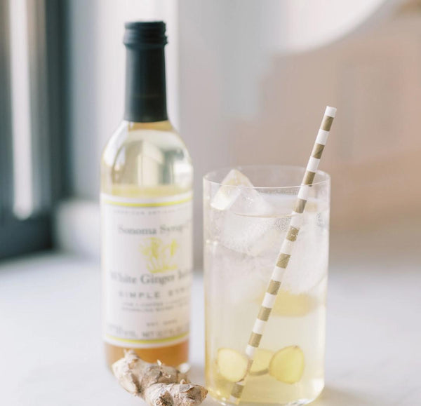 Sonoma Syrup | White Ginger Infused Simple Syrup